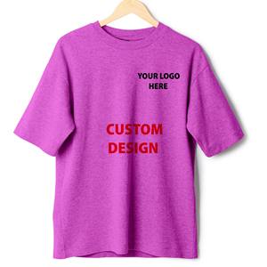 T-shirt ample en coton personnalisé pour hommes, haut oversize, fournisseur du Bangladesh, vente en gros - Product Image 6