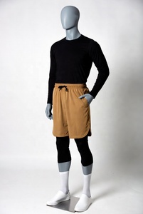 Customized Eco-Friendly Swimming Shorts Logo Halal Awrah Covering Activewear Men's <b>Islamic</b> Swimwear Casual Quick Dry Breathable - Product Image 4