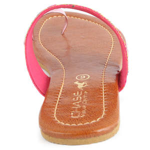 รองเท้าแตะปักลายสำหรับผู้หญิง (SA-012) - สีชมพู - Product Image 3