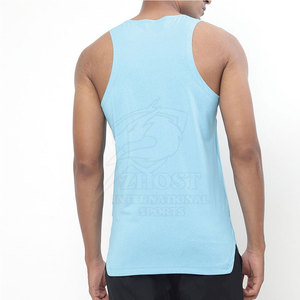 Camiseta sin mangas premium para hombre, transpirable, de algodón, para gimnasio, ligera, para entrenamiento físico, para comodidad diaria - Product Image 3