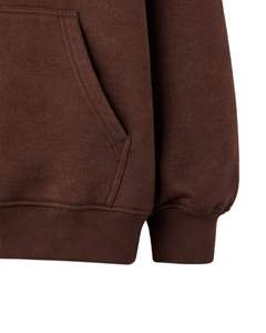 Manufacturer Brown <b>Cute</b> Puppy Graphic Hoodie Women Oversized Pullover Fleece <b>Sweatshirt</b> Cozy Cartoon Print Winter Casual Wear - Product Image 6