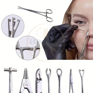Outils de piercing corporel en acier inoxydable de haute qualité avec logo personnalisé, service OEM, durables, sûrs et confortables, garantie 1 an - Product Image 6