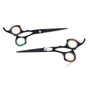 Ciseaux de coupe de cheveux professionnels ciseaux de coiffeur avec 440C pour Kit de ciseaux de coiffure de Salon cisailles à la maison - Product Image 5