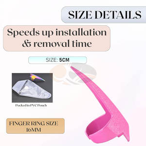 <b>Hair</b> Extension Installation <b>Tool</b> Stainless Steel Pliers for Precise <b>Styling</b> and Commercial Use - Product Image 3