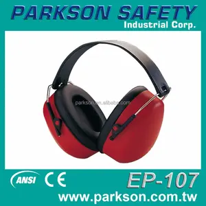 Protectores Auditivos Plegables con Certificación CE EN352-1 EP-107, Orejeras de Seguridad con 34 dB NRR para Uso Industrial - Product Image 2