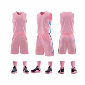Nouveau style de kit d'uniforme de basket-ball pour hommes avec logo personnalisé uniforme de basket-ball de sublimation sportive de haute qualité à bas prix - Product Image 6