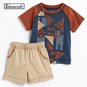 Toddler chàng trai thông minh quần áo giản dị Bộ thoáng khí cotton quần short áo phông nhẹ thoải mái playwear mù<span class=keywords><strong>a</strong></span> xuân mù<span class=keywords><strong>a</strong></span> thu mù<span class=keywords><strong>a</strong></span> hè - Product Image 6