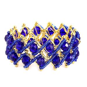 Pulseras Elegantes para Niñas, 2 Piezas - Azul Rey - Product Image 3