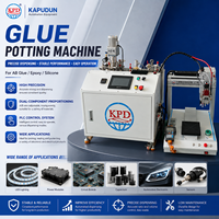 Professionelle Desktop 3-Achsen Vollautomatische Zweikomponenten-AB-Klebstoff-Vergussmaschine für LED-Elektronik und Industrieanwendungen