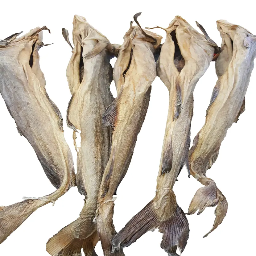 Ikan Stok Kering dari Norwegia/Stok Kering Kepala Ikan/Asin Kering Cod