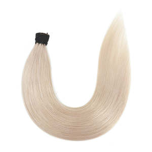 ผมต่อแบบ I-Tip Remy แท้ 30 นิ้ว เกรด 10A แบบ Pre-Bonded ไมโครบีด สีบลอนด์มุก - Product Image 1