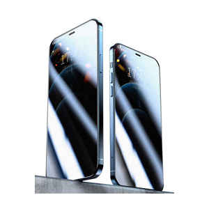 Protection d'écran en verre trempé Netzy Premium Privacy pour iPhone 13/XS, dureté 9H, film anti-espion avant avec installation facile - Product Image 1