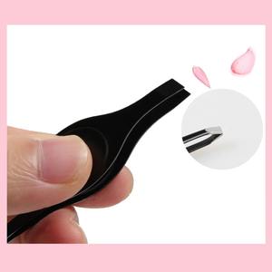 Pince à cils 3D antistatique, 1 pièce, fleur de glace, pour greffage de faux cils, fournitures d'extension pour tondeuse à sourcils - Product Image 3