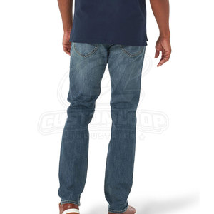 Pantalon décontracté tendance, durable, respirant, confortable, coupe droite légère, 100 % coton, pour un usage mode. - Product Image 2