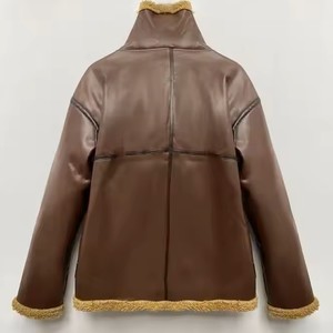Mode hommes Designer hiver chemises décontractées coupe régulière en cuir haute rue Style séchage rapide respirant grande taille multi-poches - Product Image 3