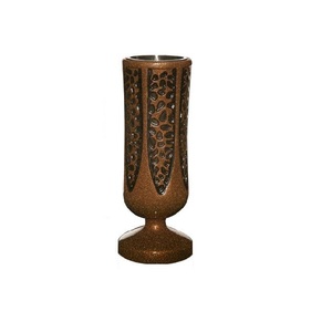 Nuevo florero de Metal de estilo estándar Bar Café o cafetería Decoración Florero de Metal - Product Image 5