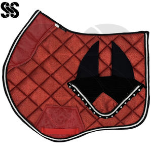 Nouvel ensemble de tapis de selle pour cheval en molleton de coton et polyester, léger, de haute qualité, doux, absorbant les chocs, élégant et durable, tendance 2026 - Product Image 6