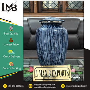 Customized Logo Multi-color Memorial Ashes Urn <b>Funeral</b> <b>Supplies</b> Adult Cremation Aluminium Urns From Indian Manufacturer - Product Image 3