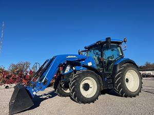 2022 Nouveau tracteur Hollan T5.140 avec chargeur frontal - Product Image 3