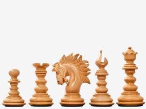 Premium St. Petersburg Style Artisan Chess Pieces Bud Rosewood Boxwood 4.3 King with <b>Wooden</b> <b>Storage</b> <b>Box</b> At Cheap Price - Product Image 5