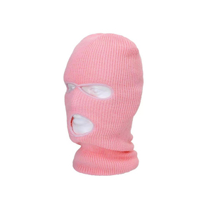 Skimask-mascarilla de esquí de cara completa para motocicleta, 3 agujeros, logo personalizado, pasamontañas, Invierno - Product Image 3