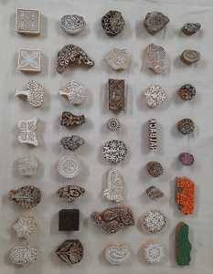 Mini textiles De Madera hechos a medida, bloques de impresión de henna, adecuado para proyectos de arte y artesanía, henna artisans - Product Image 2