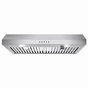 เครื่องดูดควันในครัวแบบติดตั้งใต้ตู้ ขนาด 30 นิ้ว รุ่น 600 CFM 3 ระดับความเร็ว  วัสดุสแตนเลส - Product Image 1