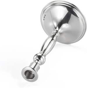 Soporte votivo de aluminio brillante Expositor de velas de aluminio único - Product Image 2