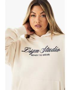 Conjunto Deportivo Moderno para Mujer, Tela con Textura Waffle, Sudadera y Pantalones Acampanados de Algodón Grueso con Estampado DT Personalizado - Product Image 2