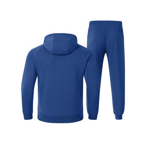 Sweat Jogger Sets Ropa deportiva Pantalones de chándal y Sudadera con capucha Trajes de chándal Chándales lisos Hombres Conjunto de 2 piezas Ropa de entrenamiento Trajes de Jersey - Product Image 3