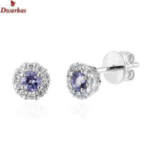 925 boucles d'oreilles Vintage en argent Sterling étincelant Zircon pierres précieuses bijoux de mariage pour femmes pour les fêtes anniversaires cadeaux - Product Image 3