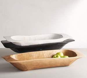 Cuenco de madera con diseño de Modwern para amasar, cuenco de acabado Natural elegante para cocina, uso doméstico, precio al por mayor - Product Image 4
