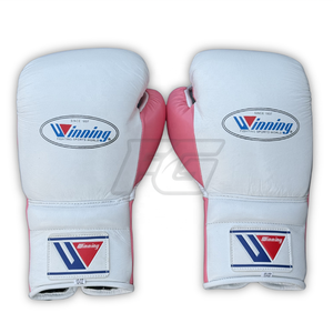 Gants de boxe professionnels en cuir véritable, à fermeture auto-agrippante et à lacets, respirants, pour l'entraînement et le sparring, personnalisables, anti-choc - Product Image 5