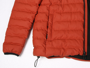 Veste matelassée en tricot personnalisée de haute qualité pour femmes, nouvelle mode d'hiver, style streetwear à capuche, coupe-vent, fine - Product Image 4