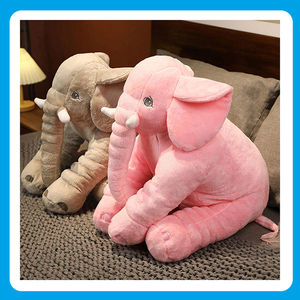 2024 unisexe Super doux coton géant éléphant peluche jouet ODM PP remplissage brodé Logo mignon en gros chaud idée cadeau - Product Image 6