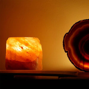 Bougeoir au sel rose de l'Himalaya 100% naturel entièrement personnalisé disponible en différentes tailles en vente - Product Image 3