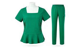 Uniformes d'allaitement féminins de qualité parfaite ensembles uniformes hospitaliers de gommage médical pour les infirmières et les médecins disponibles dans des conceptions fraîches - Product Image 4