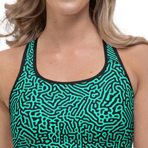 Soutien-gorge de sport pour femmes au Pakistan Vente en gros impression par sublimation en haute qualité, respirant et durable - Product Image 5