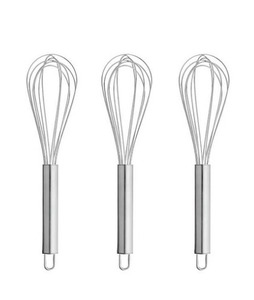 Fournisseur direct d'usine de fouets à œufs en acier inoxydable, parfaits pour les œufs, les préparations et plus encore, fouet en acier inoxydable, fouet à œufs en métal - Product Image 1