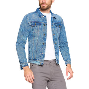 Solid color <b>Denim</b> <b>jacket</b> 100% <b>denim</b> <b>jacket</b> <b>jacket</b> for <b>men</b> top quality best stitching <b>men's</b> collection winter collection - Product Image 6