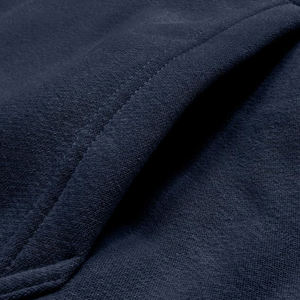 เสื้อฮู้ดสวมหัวโอเวอร์ไซส์สำหรับผู้ชายพิมพ์โลโก้แบบเรียบๆ - Product Image 3