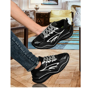 Comfortable Lightweight <b>Men</b> Casual Sneakers Stylish Modern Design Shoes Perfect for Daily Wear - Product Image 2