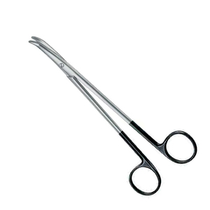 Ciseaux de dissection Fomon Supercut de qualité supérieure, en acier inoxydable, réutilisables, manche noir, finition satinée, ciseaux chirurgicaux pour - Product Image 2