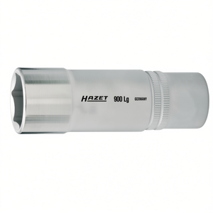 Hazet 1/2'' Long Square 6-Point <b>Socket</b> with Traction Profile and Knurling - Product Image 3