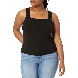 Offre Spéciale matériau respirant 100% coton vêtements de Fitness femmes débardeur/pas cher prix couleur unie femmes débardeur avec service OEM - Product Image 4