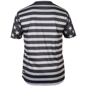 T-shirts de sport athlétiques pour hommes de haute qualité, décontractés d'été, séchage rapide, respirants, MONO RIDERS, manches courtes, coupe régulière, 95% - Product Image 5