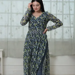 Nayra Cut <b>Kurtis</b> the Ultimate Comfort and Style for Indian & Pakistani Clothing - Product Image 1
