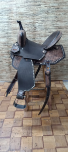 Premium Leather Hand Made Designer Durable Comfortable Racing Western English Horse Saddle Wood/Plastic Wholesale High Quality - Product Image 4