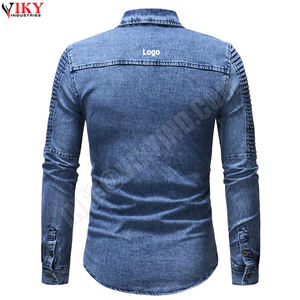 Customized Logo Printing in Wholesale Latest Design and New Model Street Wear Men Denim Jackets by VIKY INDUSTRIES - Product Image 6