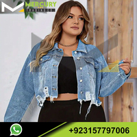 Femmes grande taille décontracté Denim veste femmes respirant brut garniture à manches longues boutonné revers col culture Denim veste